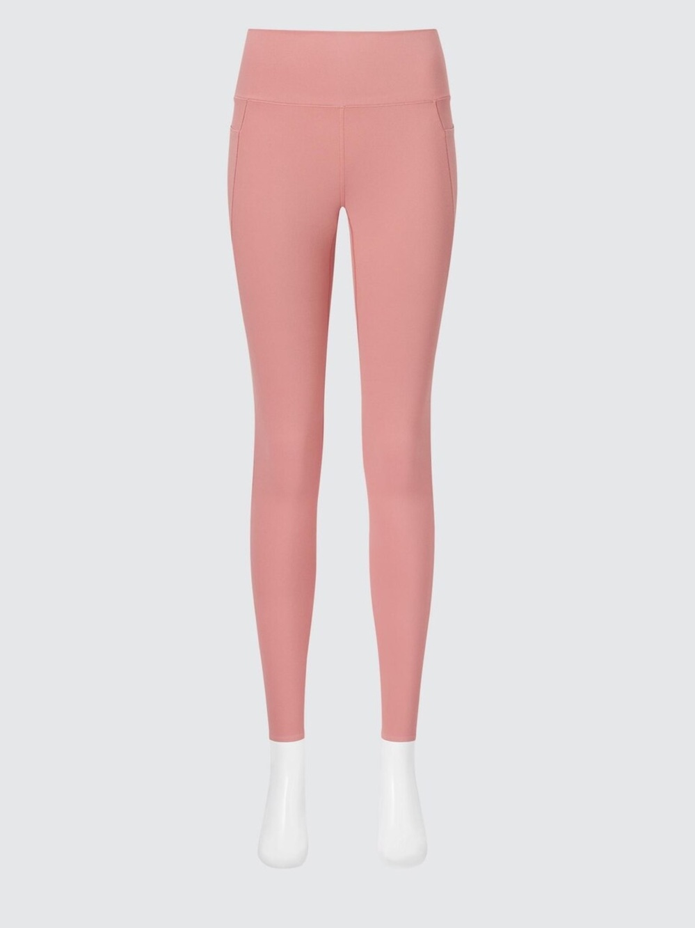 Uniqlo AIRism Soft UV Protection Pocket Leggings Pink Women’s Size Large